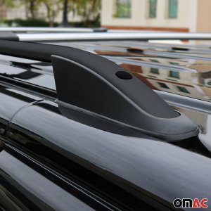 Ford Transit Connect Roof Rails - Omac - Elegance Alu - Black - '14-'23 Ford Transit Connect Roof Rails - Omac - Elegance Alu - Black - '14-'23